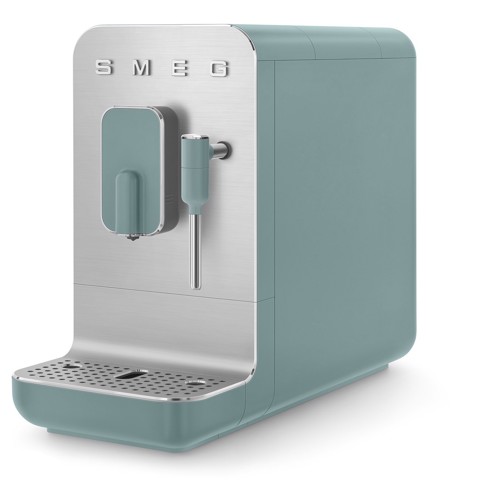 Smeg Macchina da Caffè Automatica lancia vapore Collezione Aesthetic – Verde Smeraldo – BCC12EGMEU