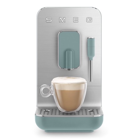Smeg Macchina da Caffè Automatica lancia vapore Collezione Aesthetic – Verde Smeraldo – BCC12EGMEU