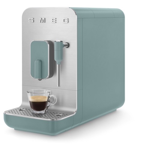 Smeg Macchina da Caffè Automatica lancia vapore Collezione Aesthetic – Verde Smeraldo – BCC12EGMEU