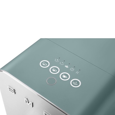 Smeg Macchina da Caffè Automatica lancia vapore Collezione Aesthetic – Verde Smeraldo – BCC12EGMEU