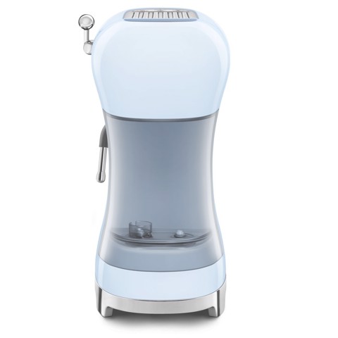 Smeg Macchina da Caffè Espresso Manuale 50's Style – Azzurro LUCIDO – ECF02PBEU
