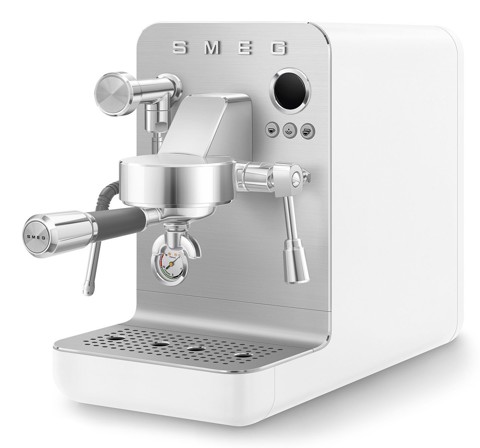 Smeg Macchina da caffè espresso Minipro Linea Collezione - Bianco Opaco - EMC02WHMEU