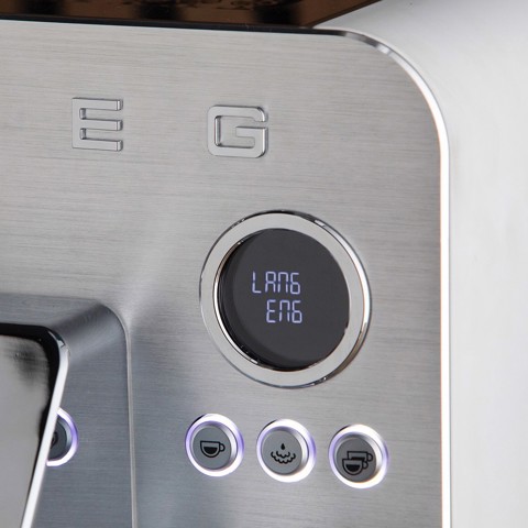 Smeg Macchina da caffè espresso Minipro Linea Collezione - Bianco Opaco - EMC02WHMEU
