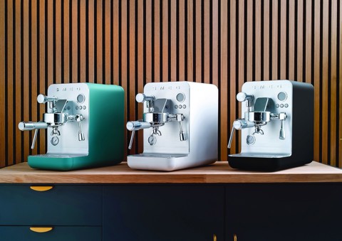 Smeg Macchina da caffè espresso Minipro Linea Collezione - Bianco Opaco - EMC02WHMEU