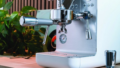 Smeg Macchina da caffè espresso Minipro Linea Collezione - Bianco Opaco - EMC02WHMEU