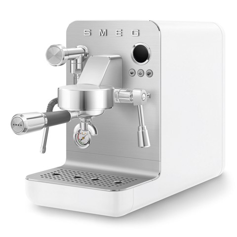 Smeg Macchina da caffè espresso Minipro Linea Collezione - Bianco Opaco - EMC02WHMEU