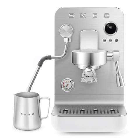 Smeg Macchina da caffè espresso Minipro Linea Collezione - Bianco Opaco - EMC02WHMEU
