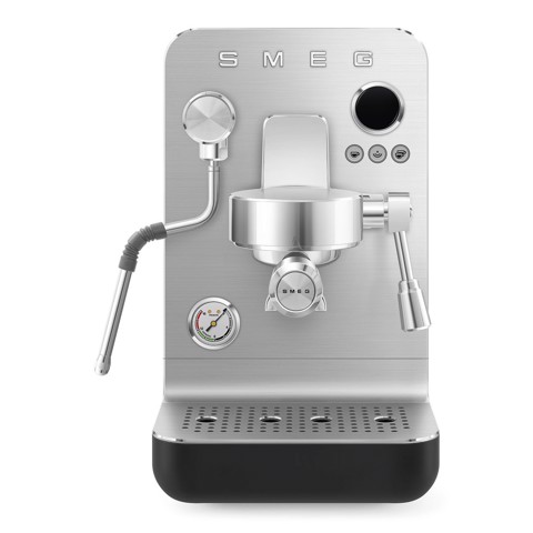 Smeg Macchina da caffè espresso Minipro Linea Collezione - Nero Opaco - EMC02BLMEU
