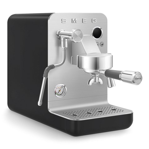 Smeg Macchina da caffè espresso Minipro Linea Collezione - Nero Opaco - EMC02BLMEU