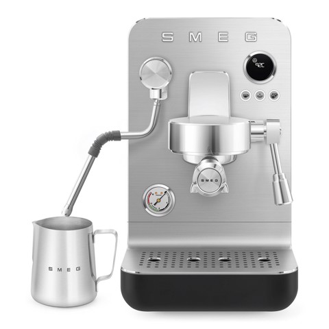 Smeg Macchina da caffè espresso Minipro Linea Collezione - Nero Opaco - EMC02BLMEU