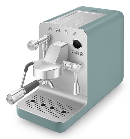 Smeg Macchina da caffè espresso Minipro Linea Collezione - Verde Smeraldo Opaco - EMC02EGMEU
