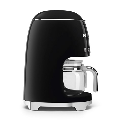 Smeg Macchina da Caffè Filtro 50's Style – Nero LUCIDO – DCF02BLEU