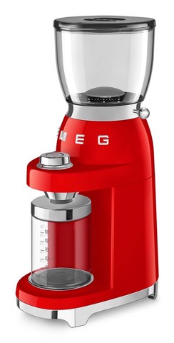 Smeg Macinacaffè 50's Style – Rosso LUCIDO – CGF11RDEU