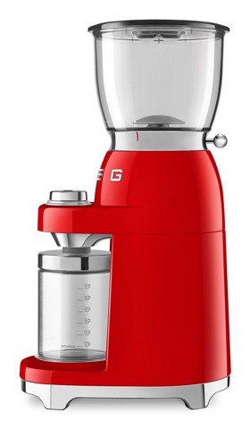 Smeg Macinacaffè 50's Style – Rosso LUCIDO – CGF11RDEU