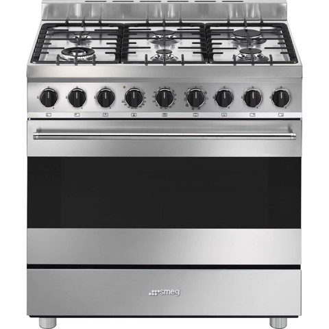 Smeg Master B91GMX2 cucina Gas Acciaio inossidabile A