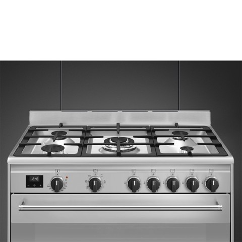 Smeg Master BG91X2 cucina Gas Acciaio inossidabile A