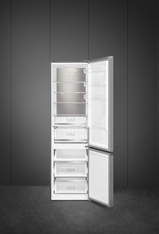 Smeg MBV45XDNMC frigorifero con congelatore Libera installazione 443 L Acciaio inox