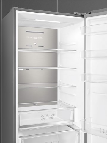 Smeg MBV45XDNMC frigorifero con congelatore Libera installazione 443 L Acciaio inox