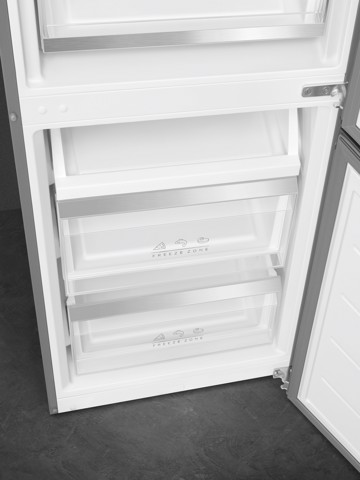 Smeg MBV45XDNMC frigorifero con congelatore Libera installazione 443 L Acciaio inox
