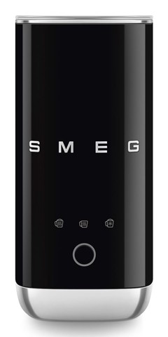 Smeg MFF02BLEU montalatte e scaldalatte Nero