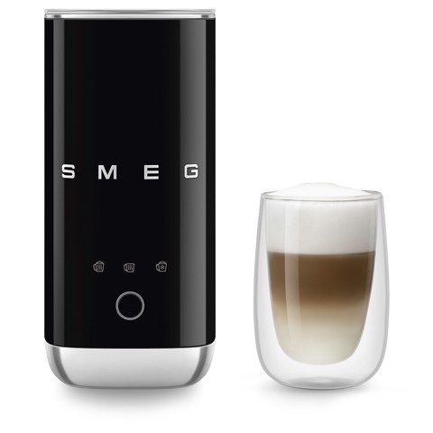 Smeg MFF02BLEU montalatte e scaldalatte Nero