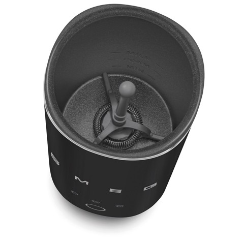 Smeg MFF02BLMEU montalatte e scaldalatte Nero