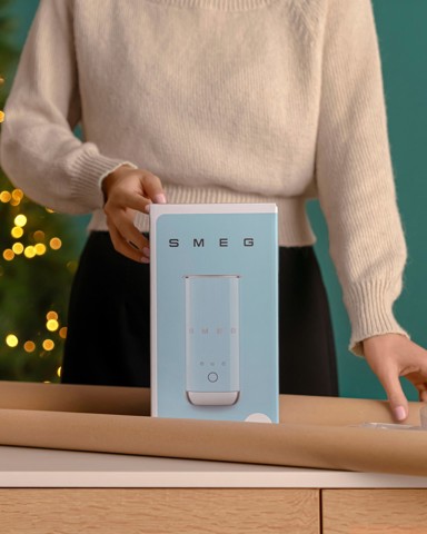 Smeg MFF02PGEU montalatte e scaldalatte Verde