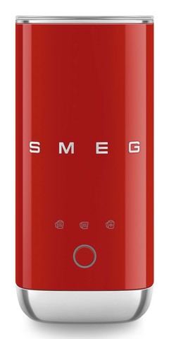 Smeg MFF02RDEU montalatte e scaldalatte Rosso