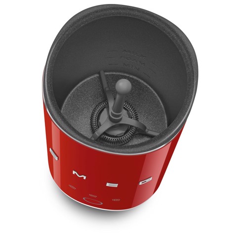 Smeg MFF02RDEU montalatte e scaldalatte Rosso