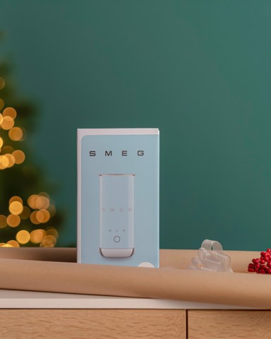 Smeg MFF02RDEU montalatte e scaldalatte Rosso