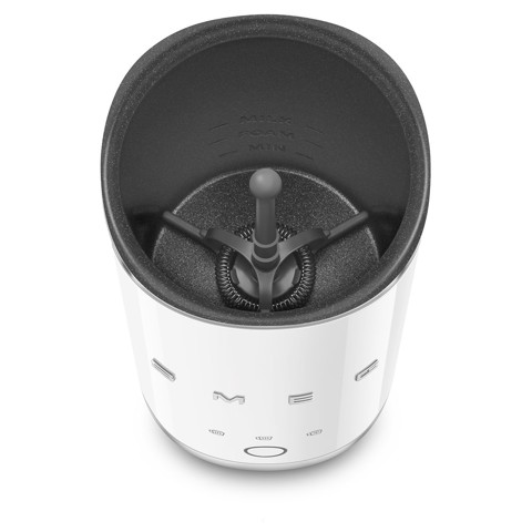 Smeg MFF02WHEU montalatte e scaldalatte Bianco