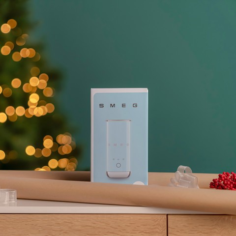 Smeg MFF02WHEU montalatte e scaldalatte Bianco