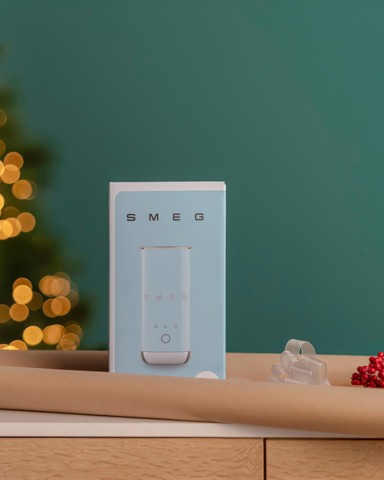 Smeg MFF02WHEU montalatte e scaldalatte Bianco