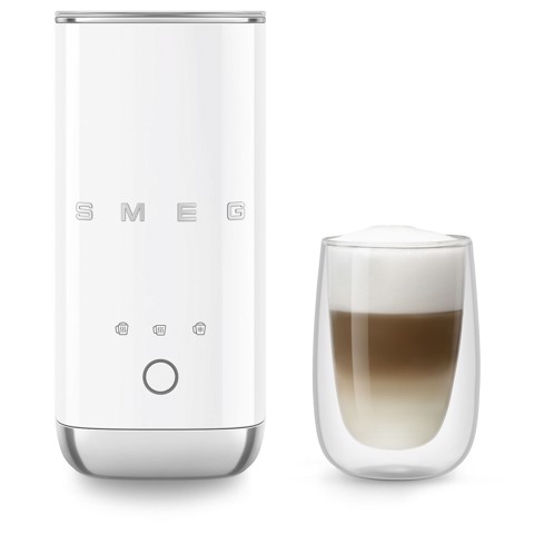 Smeg MFF02WHEU montalatte e scaldalatte Bianco