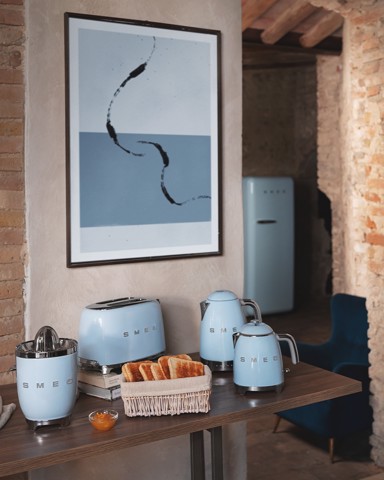 Smeg Mini Bollitore 50's Style – Azzurro LUCIDO – KLF05PBEU