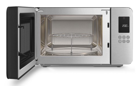 Smeg MOC01BLMEU forno a microonde Nero Microonde con grill Superficie piana 29 L 1450 W