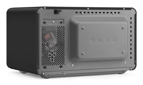 Smeg MOC01BLMEU forno a microonde Nero Microonde con grill Superficie piana 29 L 1450 W