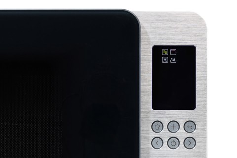 Smeg MOC01BLMEU forno a microonde Nero Microonde con grill Superficie piana 29 L 1450 W