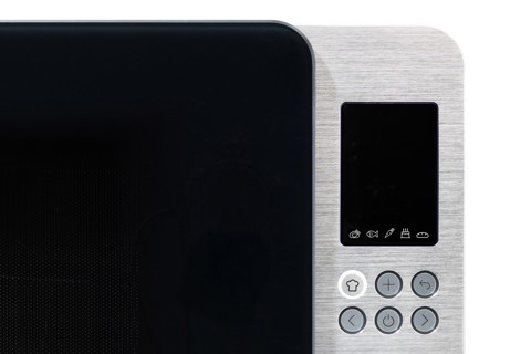 Smeg MOC01BLMEU forno a microonde Nero Microonde con grill Superficie piana 29 L 1450 W