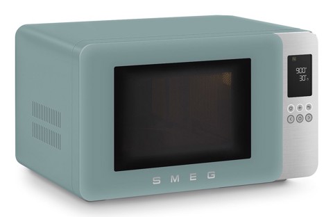 Smeg MOC01EGMEU forno a microonde Verde Microonde con grill Superficie piana 29 L 1450 W