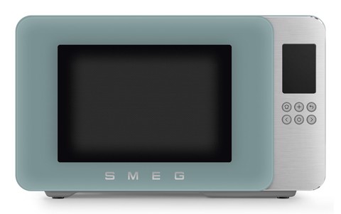 Smeg MOC01EGMEU forno a microonde Verde Microonde con grill Superficie piana 29 L 900 W