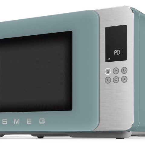 Smeg MOC01EGMEU forno a microonde Verde Microonde con grill Superficie piana 29 L 900 W