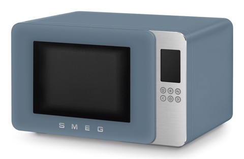 Smeg MOC01SBMEU forno a microonde Blu Microonde con grill Superficie piana 29 L 900 W