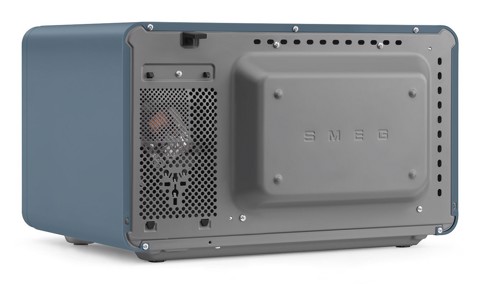 Smeg MOC01SBMEU forno a microonde Blu Microonde con grill Superficie piana 29 L 900 W