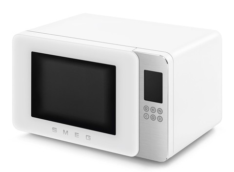 Smeg MOC01WHMEU forno a microonde Bianco Microonde con grill Superficie piana 29 L 1450 W