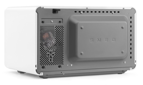 Smeg MOC01WHMEU forno a microonde Bianco Microonde con grill Superficie piana 29 L 1450 W