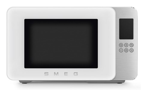 Smeg MOC01WHMEU forno a microonde Bianco Microonde con grill Superficie piana 29 L 900 W