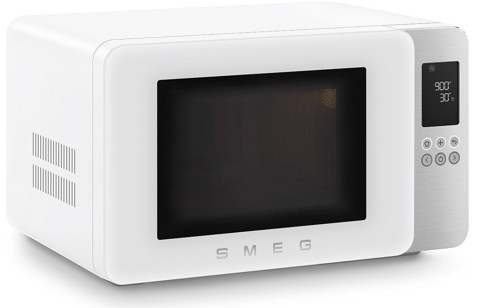 Smeg MOC01WHMEU forno a microonde Bianco Microonde con grill Superficie piana 29 L 900 W