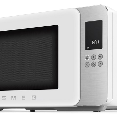 Smeg MOC01WHMEU forno a microonde Bianco Microonde con grill Superficie piana 29 L 900 W