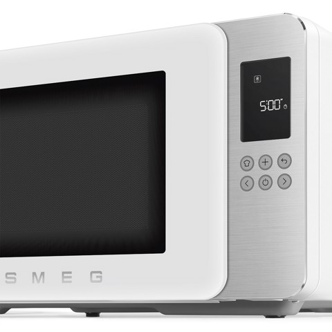 Smeg MOC01WHMEU forno a microonde Bianco Microonde con grill Superficie piana 29 L 900 W